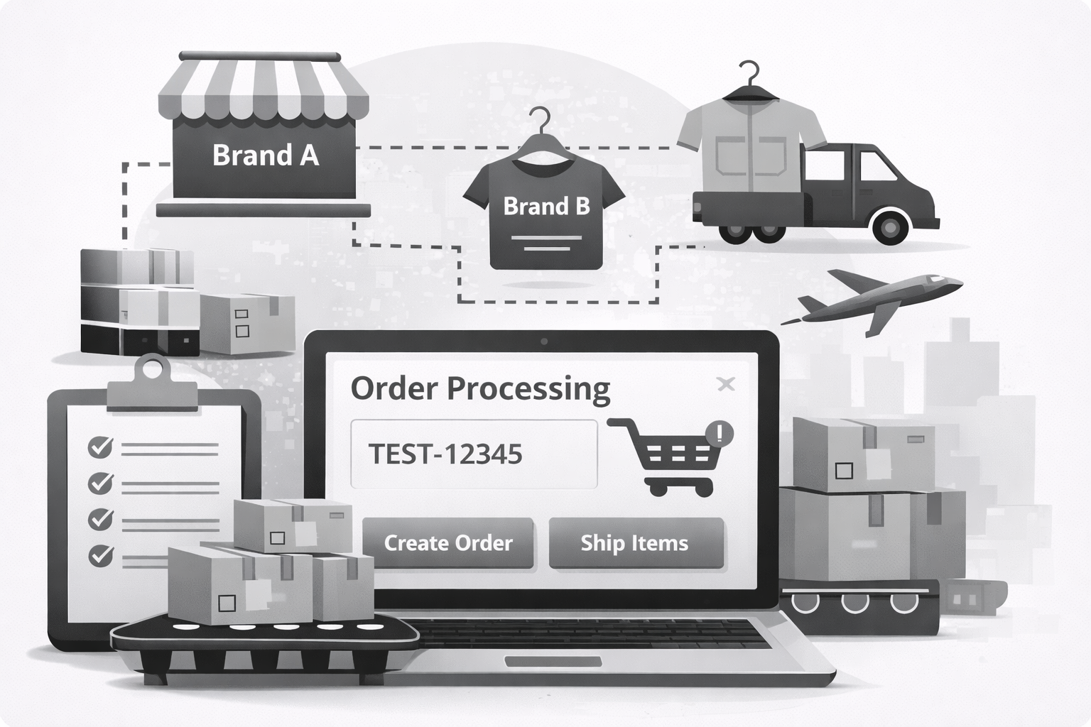 Custom e-commerce test automation tool